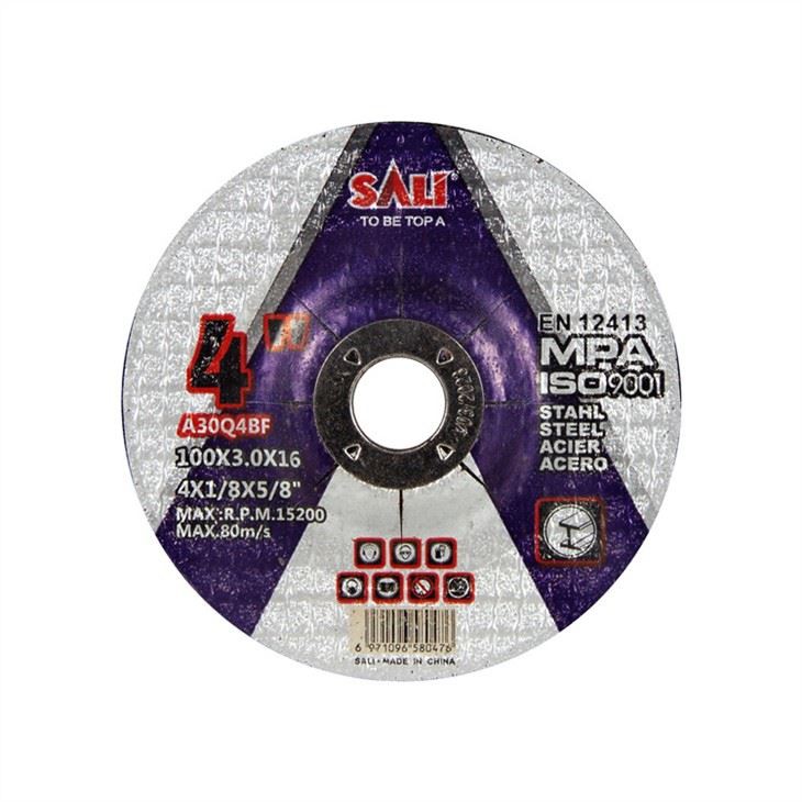 China Factory 115X1.0X22mm 4.5 Inch High Quality Grinding Discs for Metal Stainless Steel Cutting