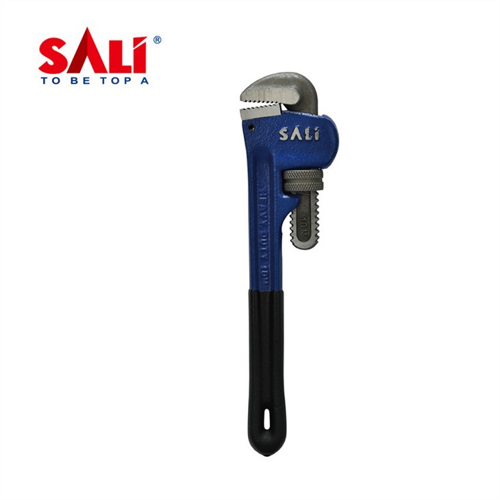 SALI Heavy Duty Pipe Wrench With Rubber Grip