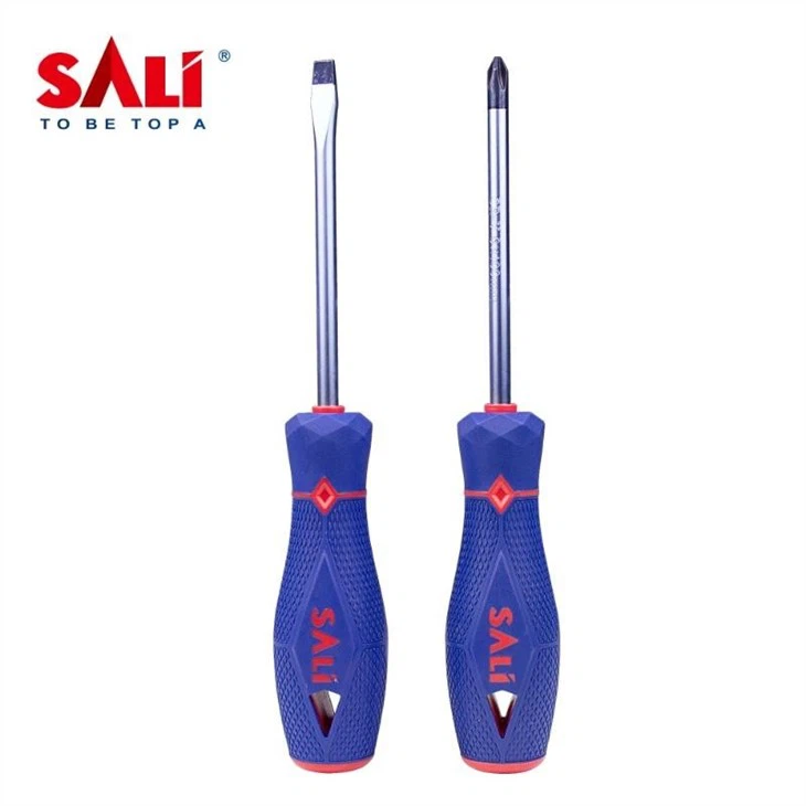 SALI Magnetic Screwdriver Double Color Plastic Handle PP+TPR
