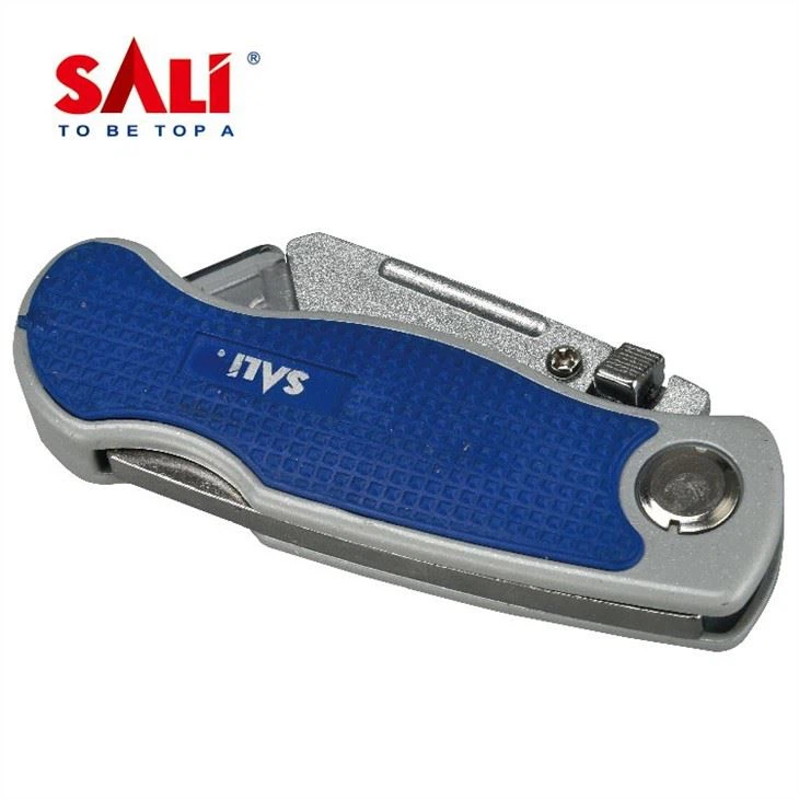SALI Zinc Alloy Folding Utility Knife 1+5 Blades
