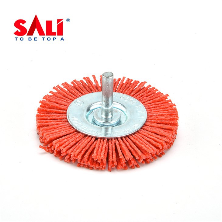 Nylon Wire Wheel Brush With Shank