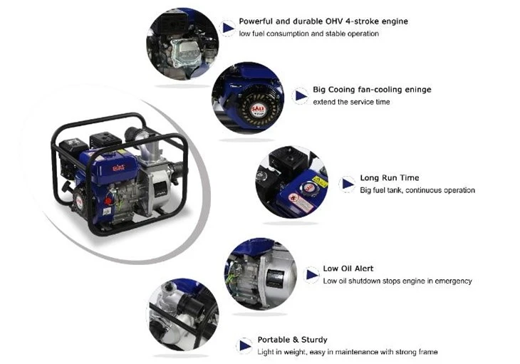 SALI Gasoline Water Pump high quality