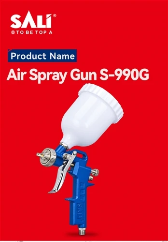 SALI Expands Pneumatic Tool Range With Versatile Air Spray Gun S-990G For Pro...